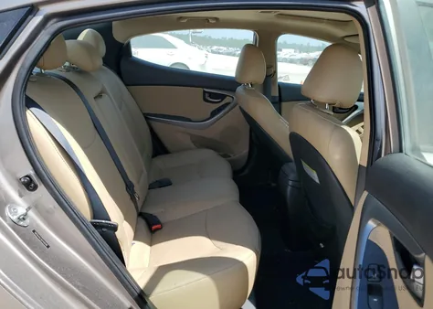 2013 Hyundai Elantra Gls из США, поврежденный, VIN 5NPDH4AEXDH169298